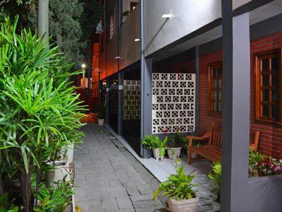 ホテルResidencial Flamingo ボンビーニャス エクステリア 写真